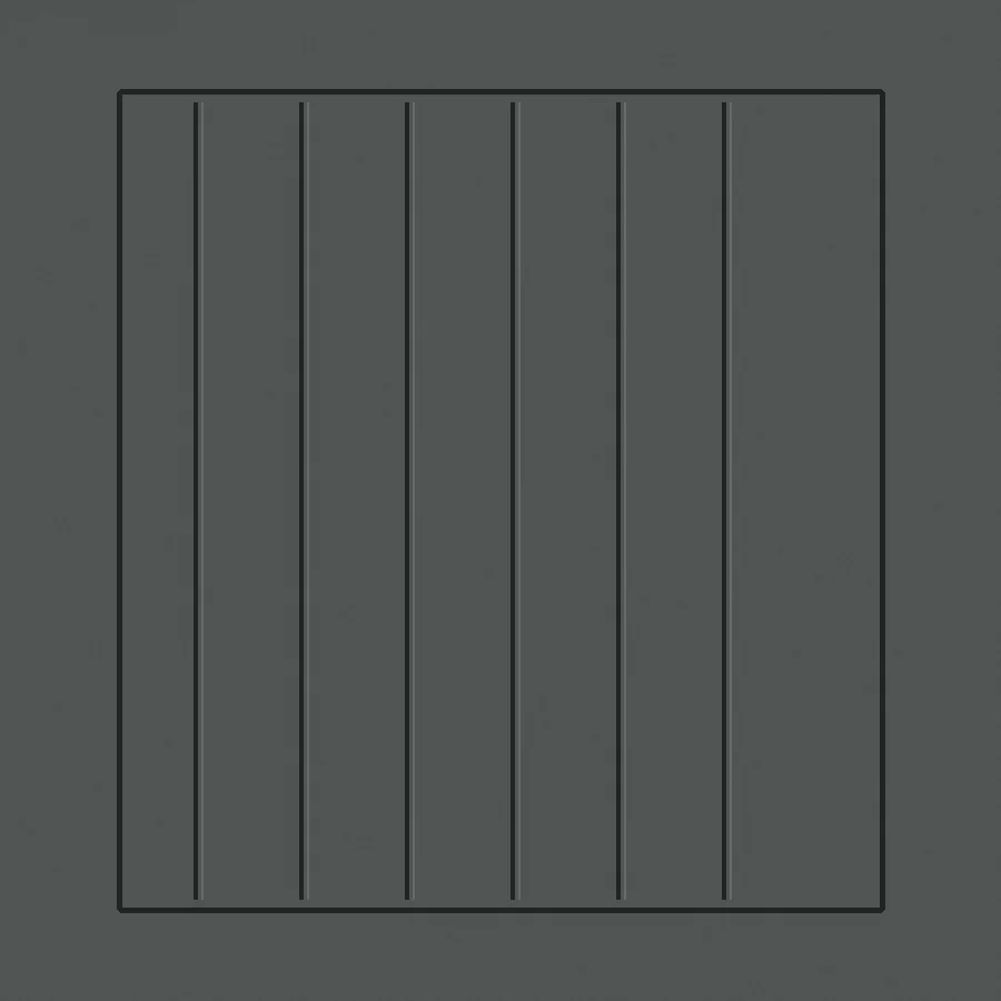 Charcoal painted grooved door leaf colour sample