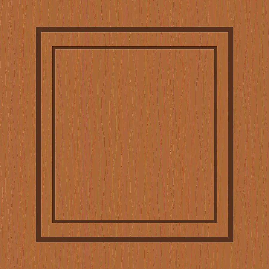 Timber shaker style door leaf pattern sample