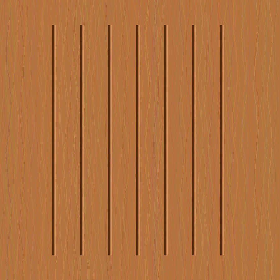 Vertical V-groove timber door leaf pattern sample